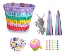 Comprar Cesta De Bicicleta Para Niños, Cesta De Mimbre, Cesta De B.