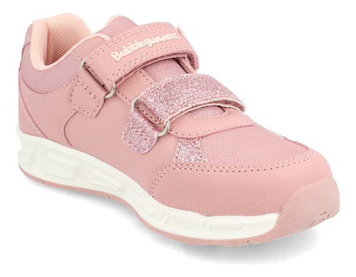 Zapatilla Niña Luces Bubblegummers Aragon Palo Rosa