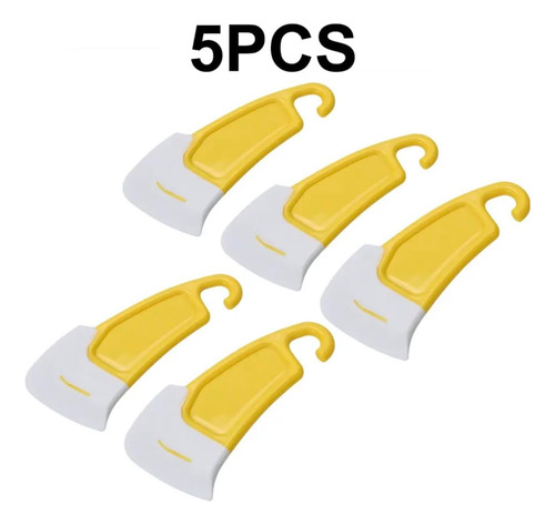 Espátula Raspadora De Cocina De Silicona, 5 Unidades. Raspad