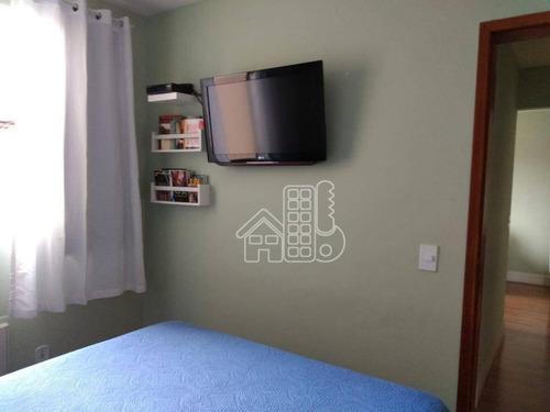 Apartamento Com 2 Dormitórios À Venda, 60 M² Por R$ 270.000,00 - Fonseca - Niterói/rj - Ap4047