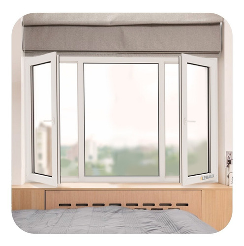 Ventana Patagonica Doble Raja Modena Dvh 200x120 Lebaux