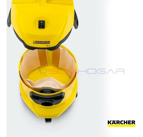 Imagen 5 de 5 de 5 Bolsas De Papel Aspiradora Karcher Wd3-se4001-nt 20