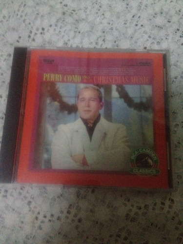 Perry Como Canciones Navideñas Disco Compacto Importado Usa 