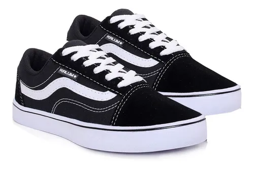 Kit 2 Tenis Feminino Old School Kalum Tradicional Classico