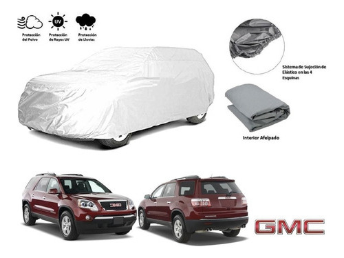 Loneta C Broche Cubreauto Afelpada Gmc Acadia 2010