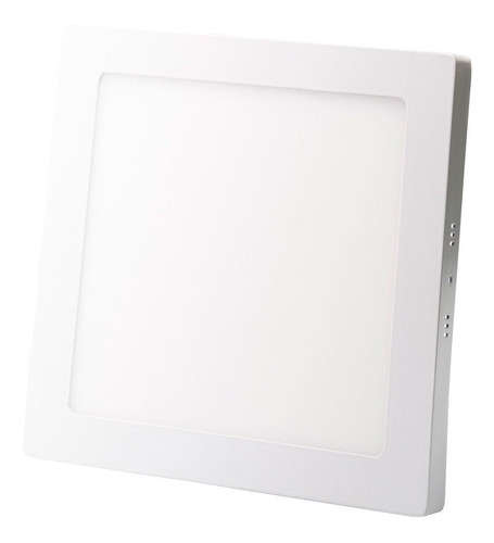 Lampara Led Panel 6w Sobreponer Cuadrada Luz Blanca