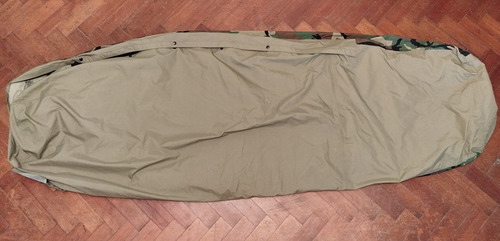 Bolsa De Dormir Y Funda Goretex Ejército U.s.a. Camuflado Derecho (Usado)