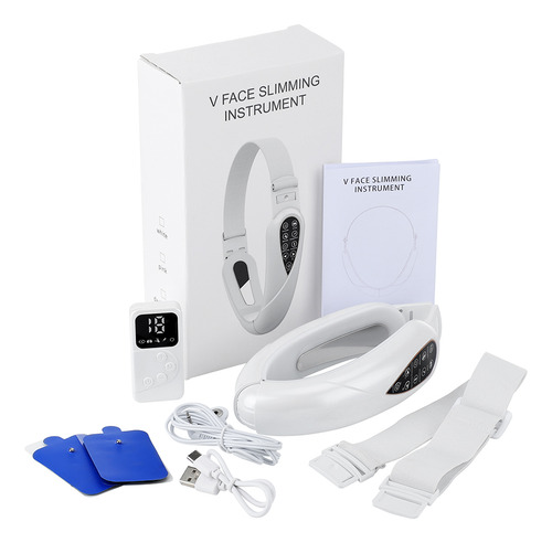 Dispositivo De Estiramiento Facial Led, Masajeador De Adelga
