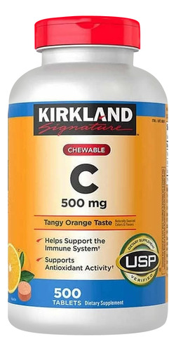 Vitamin C 500mg 500tabs - Kirkland