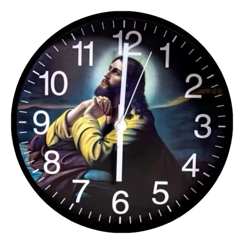 Reloj Oracion 10 Negro