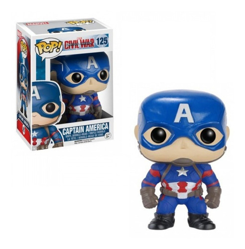 Figura Funko Civil War - Capitán América 125