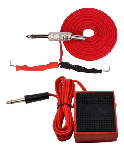 Combo Tattoo: Cable Clipcord + Pedal Acero Premium Silicona