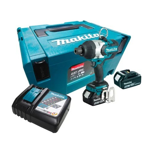 Chave De Impacto 7/16 18v Makita Dtw800rtj 5ah + Maleta