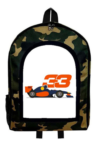 Mochila Camuflada Auto Carrera Pista Mod Aar61