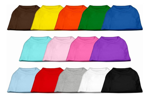 Ropa Gato - Mirage Pet Products 20 Pulgadas Plain Camisas, 3