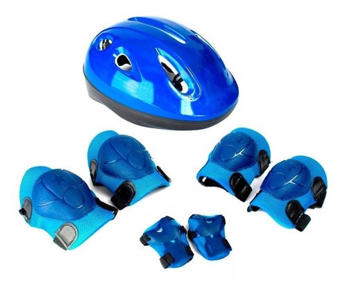 Combo Set Casco + Rodilleras + Coderas + Muñequeras Oferta