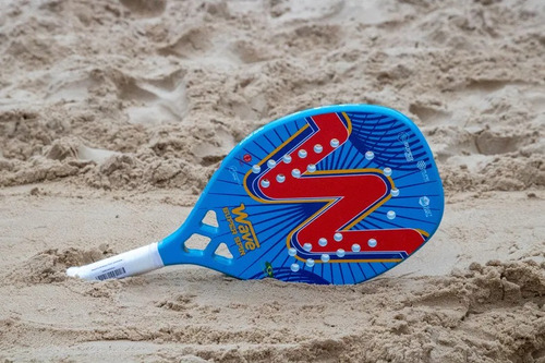 Raquete De Beach Tennis Wave Super Spin Com Capa