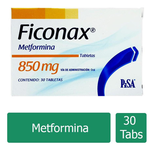 Ficonax 850 Mg Caja Con 30 Tabletas