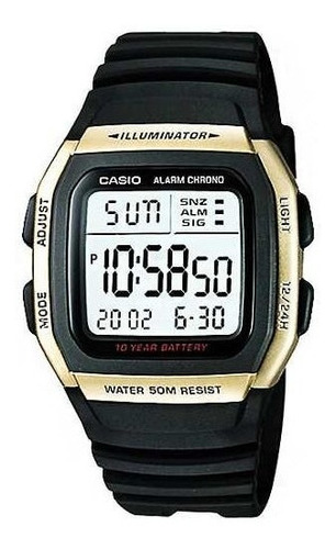 Reloj de pulsera Casio casio W-96H-9AVDF, para hombre color