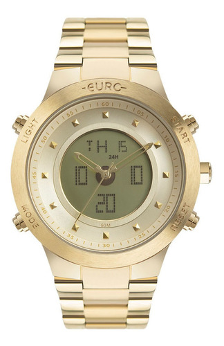 Relógio Euro Feminino Ff Sporty Bicolor - Eubj3889ad/4d