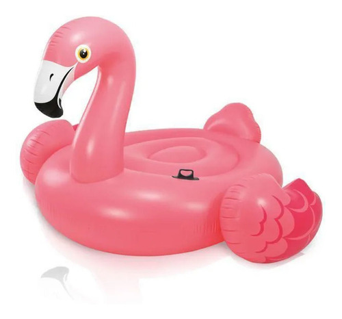 Boia Inflável Fashion Bote Flamingo Gigante 203cm Intex
