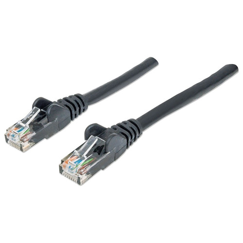 Cable Ethernet Patch 3m Cat 6 Utp Negro 342070 Intellinet