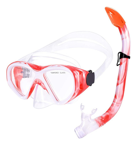 ~? Set De Snorkel Para Niños, Máscara De Buceo Antiniebla Pa