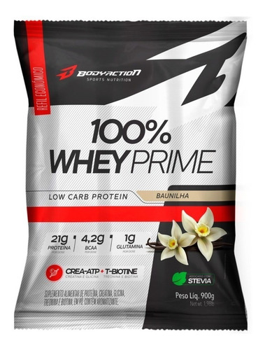 Bodyaction 100% Whey Prime Proteina Con Creatina Concentrado