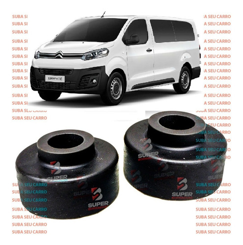 Kit Lift Sobe Carro Traseira 50mm 2  Polegadas Citroen Jumpy