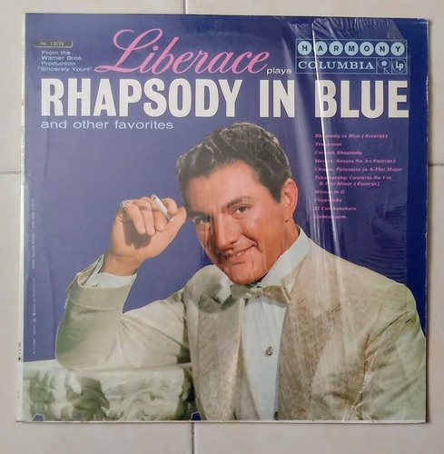 Liberace Plays Rhapsody In Blue Lp