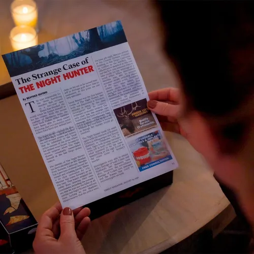 Murder Mystery Party Game The Night Hunter Para Mayores De 1
