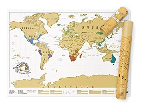 Mapa Mundial Para Raspar