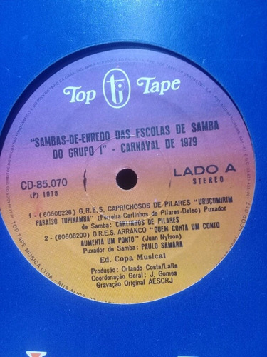 Simple  Sambas-de-enredo (carnaval De 1979)