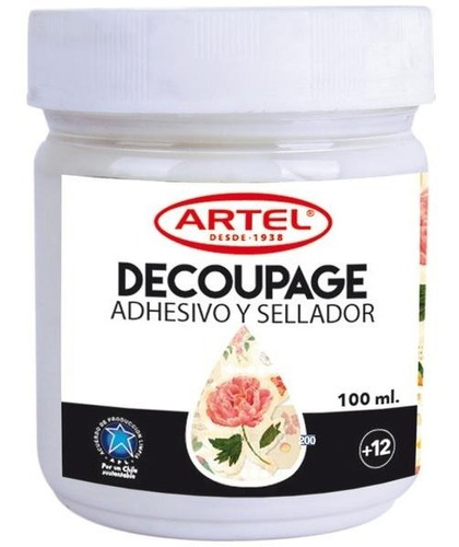 Decoupage Adhesivo Y Sellador Artel 100ml