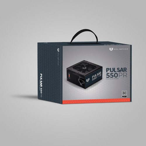 Fuente De Poder Balam Rush Atx Pulsar 550w 80 Plus Negro