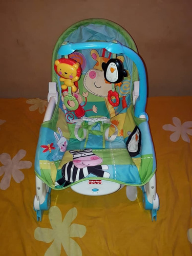 Imagen 3 de 6 de Silla Mecedora Vibratoria Marca Fisher Price