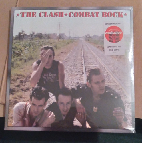 The Clash - Combat Rock - Edición Limitada Disco Vinilo Rojo