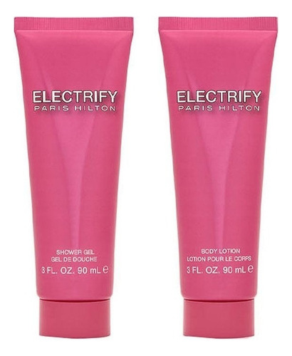 Set Paris Hilton Electrify 100ml Edp Mujer Spray 4 Pz
