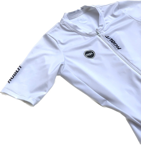 Enterizo  Dama De Ciclismo Hublit Sportwear Talla M Blanco