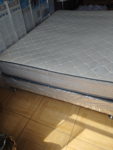 Cama Box Tarima De 2 Plazas Y Colchón Envió Lima Y Provincia (Usado)