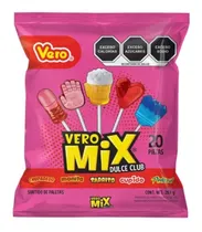 Comprar Paletas Vero Mix Dulce Club 20 Pzs