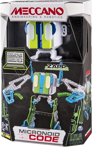 Mecano Mec Robot Micronoid Zapp Meccano