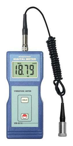 Medidor Vibracion Tester Rango Velocidad 0,01 A 199,9 Mm/s 