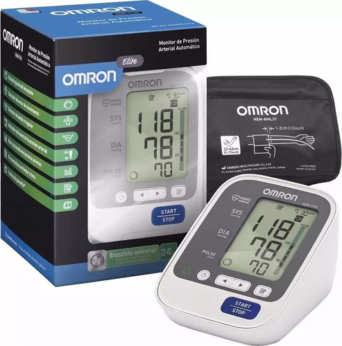 Imagen 1 de 6 de Tensiometro Presion Arterial Omron Hem-7130 Brazo