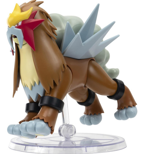 Figura Entei Select - Pokémon - Jazwares - Articulado 15 Cm