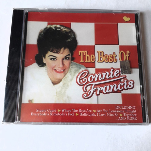 Cd  Connie Francis    The Best   Nuevo Y Sellado