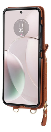 Funda Con Textura Rómbica Para Motorola Razr 40