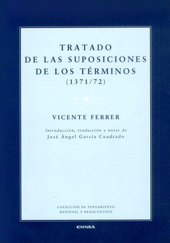 Tratado De Las Suposiciones De Los Términos 137172