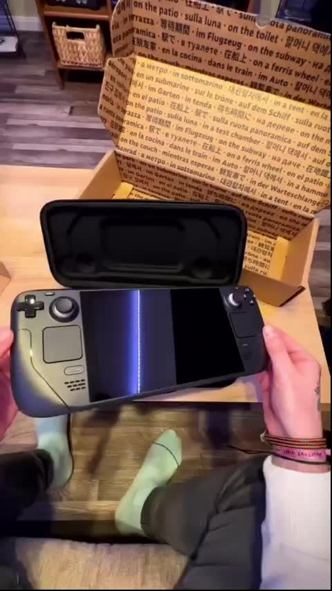 Console Valve Steam Deck 512GB Standard cor preto 2022 | Frete grátis