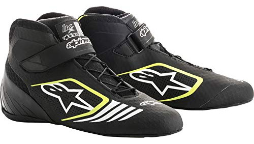 Zapatos Alpinestars Tech 1-kx, Negro/amarillo, T. 12.5 (pr)